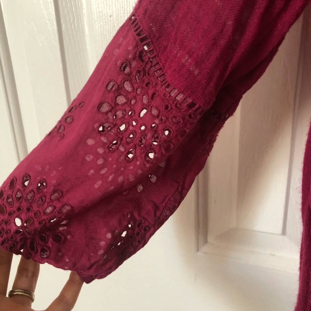 Lucky Brand cutout Top - Picture 4 of 6